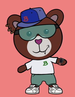 Best Polygon NFT Collection on Opensea - Jolly Teddy Party #8962