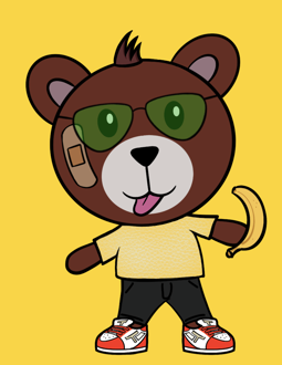 Best Polygon NFT Collection on Opensea - Jolly Teddy Party #8967