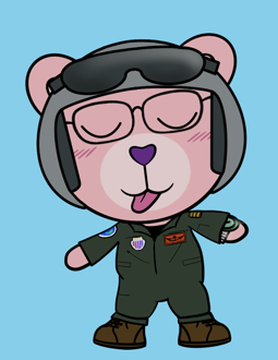 Best Polygon NFT Collection on Opensea - Jolly Teddy Party #8974