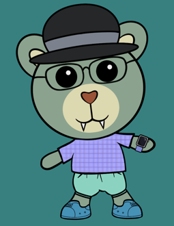 Best Polygon NFT Collection on Opensea - Jolly Teddy Party #8976