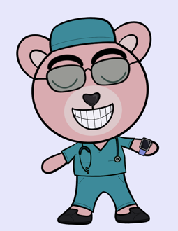 Best Polygon NFT Collection on Opensea - Jolly Teddy Party #8985