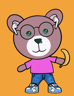 Best Polygon NFT Collection on Opensea - Jolly Teddy Party #8991