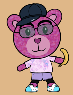 Best Polygon NFT Collection on Opensea - Jolly Teddy Party #8994