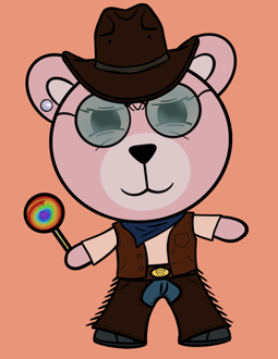 Best Polygon NFT Collection on Opensea - Jolly Teddy Party #8998