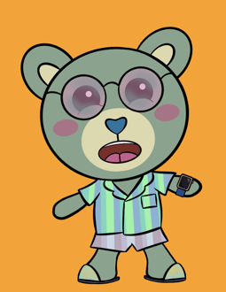 Best Polygon NFT Collection on Opensea - Jolly Teddy Party #9002