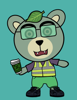 Best Polygon NFT Collection on Opensea - Jolly Teddy Party #9006
