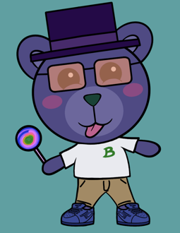Best Polygon NFT Collection on Opensea - Jolly Teddy Party #9011