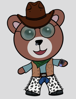 Best Polygon NFT Collection on Opensea - Jolly Teddy Party #9017