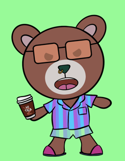 Best Polygon NFT Collection on Opensea - Jolly Teddy Party #9037