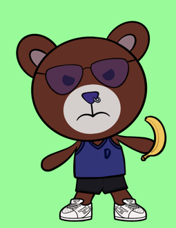 Best Polygon NFT Collection on Opensea - Jolly Teddy Party #9047