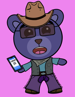 Best Polygon NFT Collection on Opensea - Jolly Teddy Party #9069