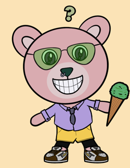 Best Polygon NFT Collection on Opensea - Jolly Teddy Party #9073