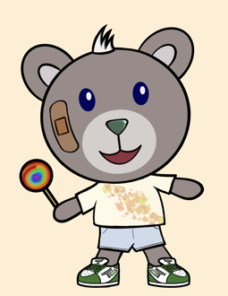 Best Polygon NFT Collection on Opensea - Jolly Teddy Party #9074