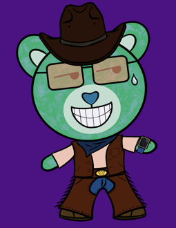 Best Polygon NFT Collection on Opensea - Jolly Teddy Party #9075