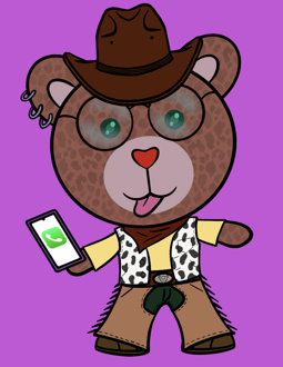 Best Polygon NFT Collection on Opensea - Jolly Teddy Party #9080