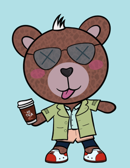 Best Polygon NFT Collection on Opensea - Jolly Teddy Party #9081