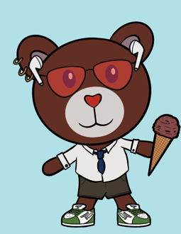 Best Polygon NFT Collection on Opensea - Jolly Teddy Party #9089