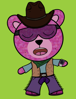 Best Polygon NFT Collection on Opensea - Jolly Teddy Party #910