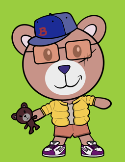 Best Polygon NFT Collection on Opensea - Jolly Teddy Party #912