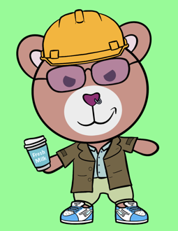 Best Polygon NFT Collection on Opensea - Jolly Teddy Party #9174