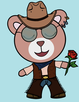 Best Polygon NFT Collection on Opensea - Jolly Teddy Party #9179