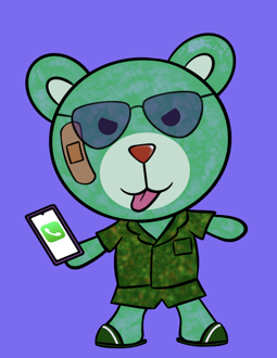 Best Polygon NFT Collection on Opensea - Jolly Teddy Party #9191