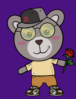 Best Polygon NFT Collection on Opensea - Jolly Teddy Party #9194