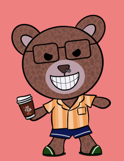 Best Polygon NFT Collection on Opensea - Jolly Teddy Party #9196