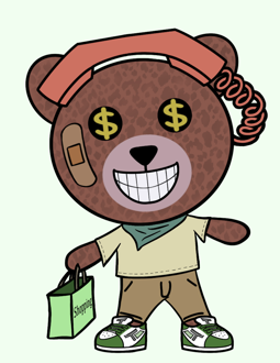 Best Polygon NFT Collection on Opensea - Jolly Teddy Party #9202