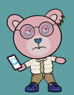 Best Polygon NFT Collection on Opensea - Jolly Teddy Party #9207