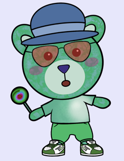 Best Polygon NFT Collection on Opensea - Jolly Teddy Party #9217