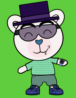 Best Polygon NFT Collection on Opensea - Jolly Teddy Party #9220