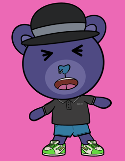Best Polygon NFT Collection on Opensea - Jolly Teddy Party #9227
