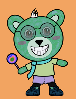 Best Polygon NFT Collection on Opensea - Jolly Teddy Party #923