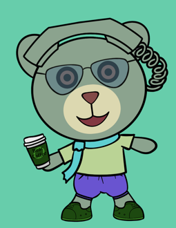 Best Polygon NFT Collection on Opensea - Jolly Teddy Party #9243