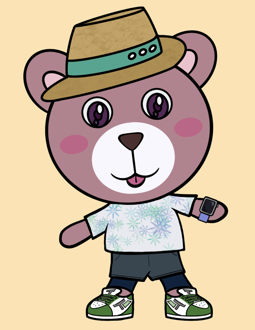 Best Polygon NFT Collection on Opensea - Jolly Teddy Party #9248