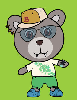 Best Polygon NFT Collection on Opensea - Jolly Teddy Party #9249