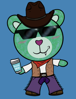 Best Polygon NFT Collection on Opensea - Jolly Teddy Party #925