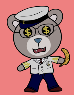 Best Polygon NFT Collection on Opensea - Jolly Teddy Party #9254