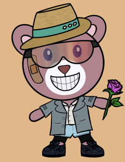 Best Polygon NFT Collection on Opensea - Jolly Teddy Party #9267