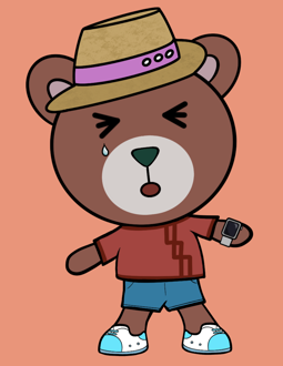 Best Polygon NFT Collection on Opensea - Jolly Teddy Party #9269
