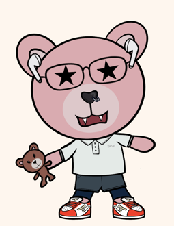 Best Polygon NFT Collection on Opensea - Jolly Teddy Party #9281