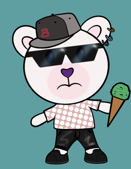 Best Polygon NFT Collection on Opensea - Jolly Teddy Party #9282