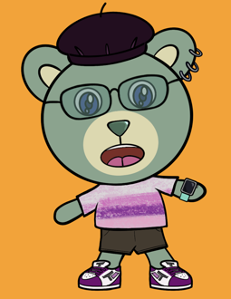 Best Polygon NFT Collection on Opensea - Jolly Teddy Party #9287