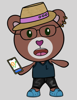 Best Polygon NFT Collection on Opensea - Jolly Teddy Party #9289