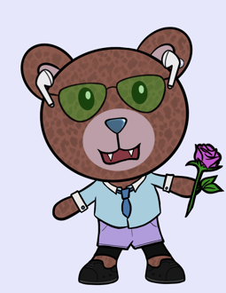 Best Polygon NFT Collection on Opensea - Jolly Teddy Party #9291