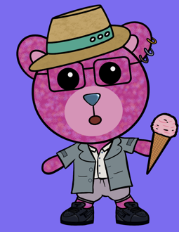 Best Polygon NFT Collection on Opensea - Jolly Teddy Party #9311