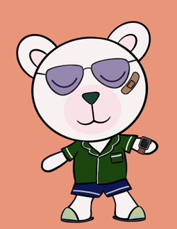 Best Polygon NFT Collection on Opensea - Jolly Teddy Party #9313