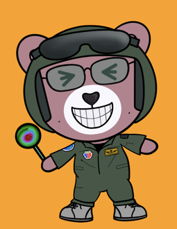 Best Polygon NFT Collection on Opensea - Jolly Teddy Party #9327