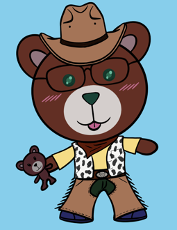 Best Polygon NFT Collection on Opensea - Jolly Teddy Party #9329